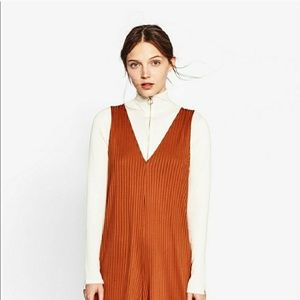 Zara copper jumpsuit